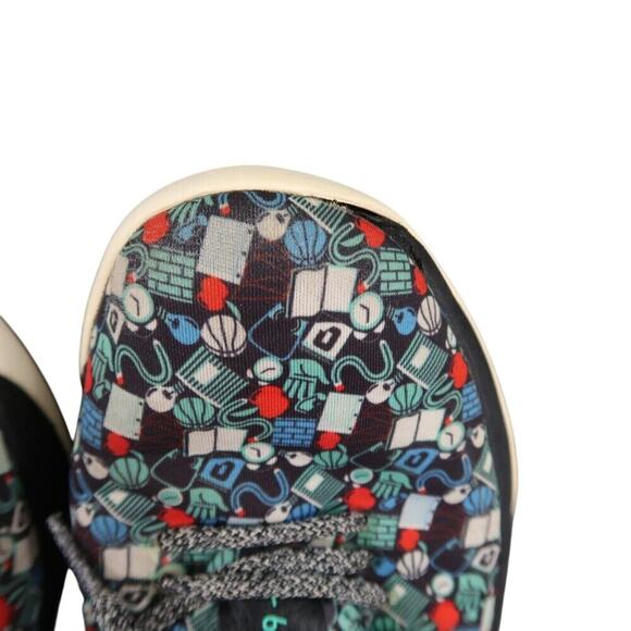 Adidas Shoes Mens 7.5 Sneakers Basketball Dame 4 Camp Athletic Active Mid Print main image 12